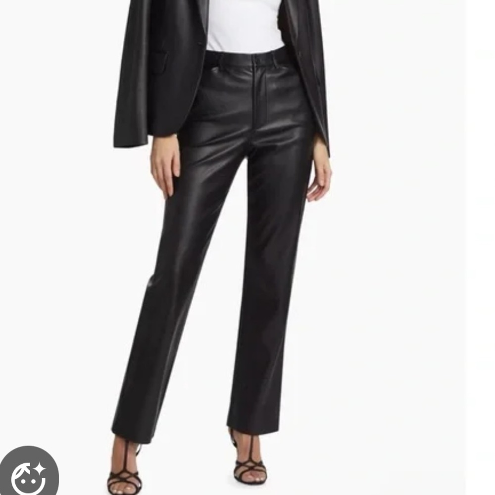 Susan Monaco Vegan Leather Pants